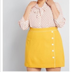 Modcloth Own the Era Mini Skirt
